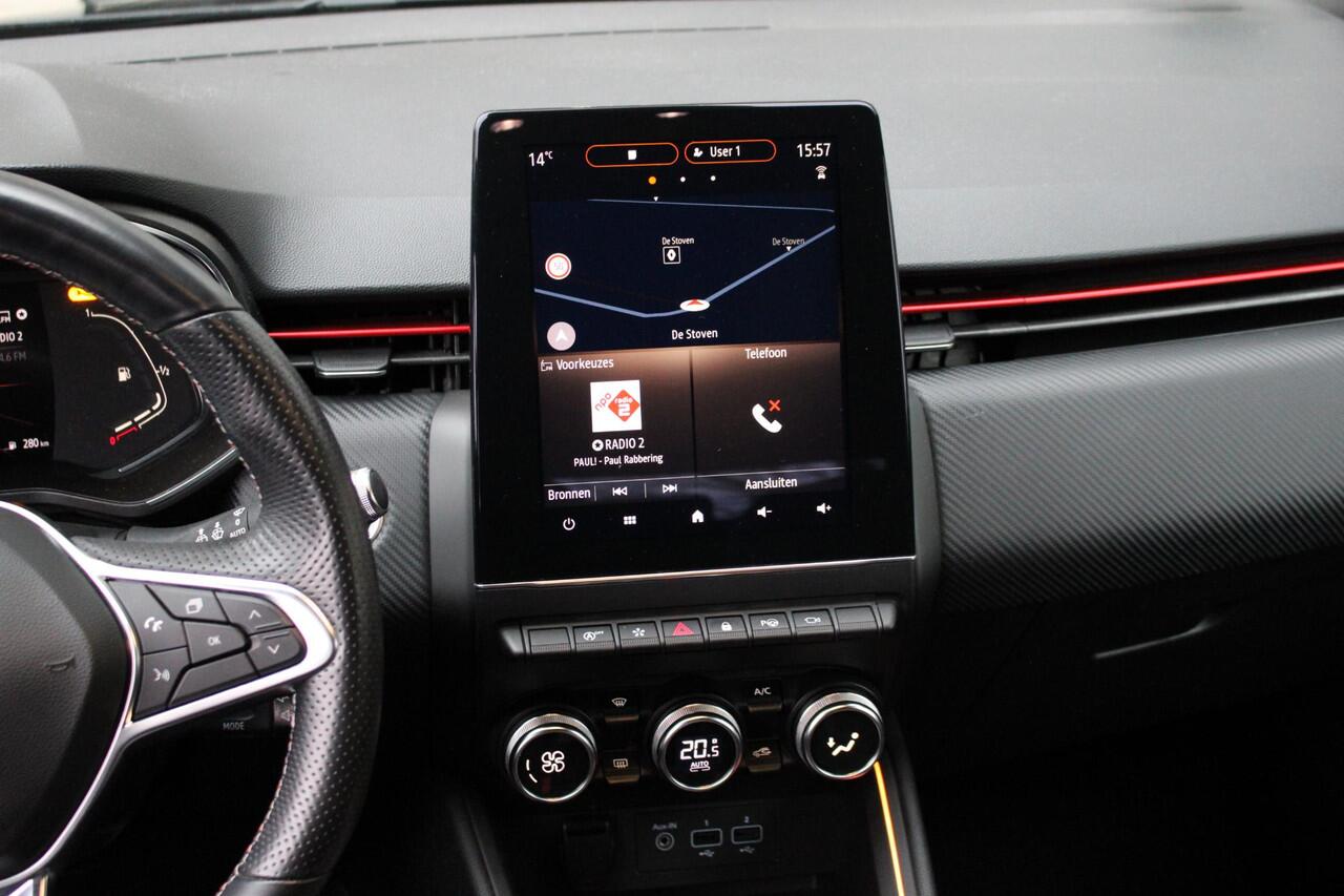 Renault CLIO 1.0 TCe R.S. Line | 360 camera | Dode hoek detectie | APPLE CARPLAY/ANDROID AUTO