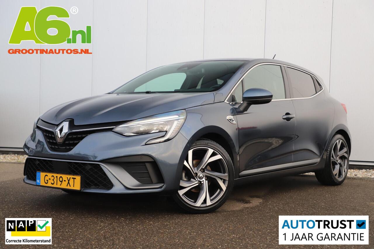 Renault CLIO 1.0 TCe R.S. Line Trekhaak 17 inch LMV BOSE Groot Navigatie Achteruitrijcamera Carplay Android Half Leder