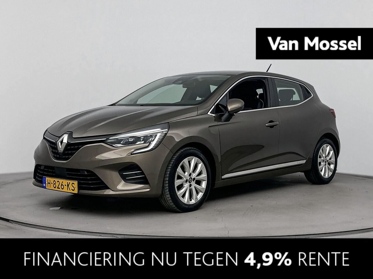 Renault CLIO 1.0 TCe 100Pk Intens | Climate Control | Cruise Control | Navigatie via Apple Carplay/Android Auto | Parkeersensoren Achter | Lichtmetalen Velgen | Keyless Start & Go | El. Inklapbare Spiegels | Bluetooth |