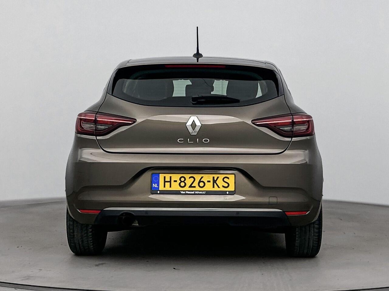 Renault CLIO 1.0 TCe 100Pk Intens | Climate Control | Cruise Control | Navigatie via Apple Carplay/Android Auto | Parkeersensoren Achter | Lichtmetalen Velgen | Keyless Start & Go | El. Inklapbare Spiegels | Bluetooth |