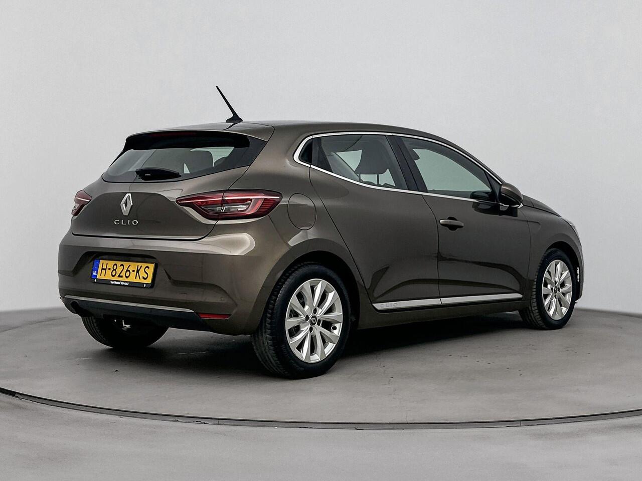 Renault CLIO 1.0 TCe 100Pk Intens | Climate Control | Cruise Control | Navigatie via Apple Carplay/Android Auto | Parkeersensoren Achter | Lichtmetalen Velgen | Keyless Start & Go | El. Inklapbare Spiegels | Bluetooth |