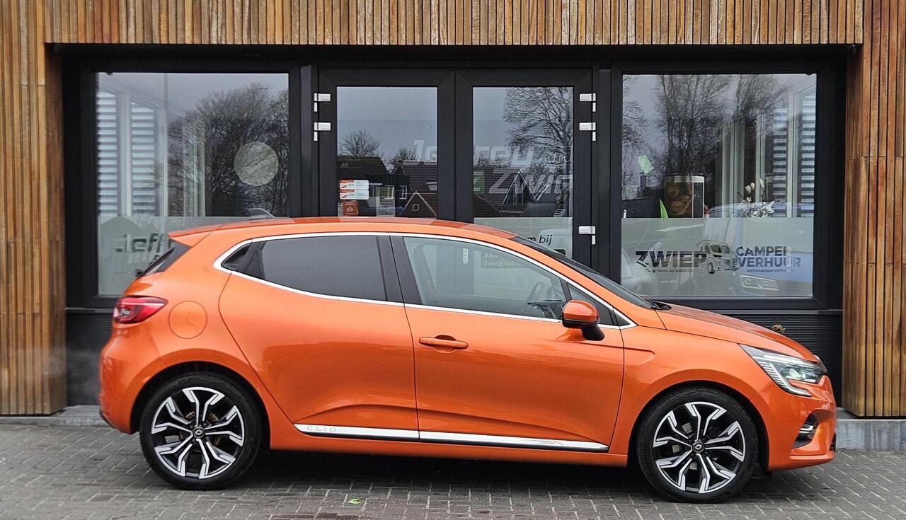 Renault CLIO 1.0 TCe Intens navi. led. cruise. 17 inch. leder/stof.