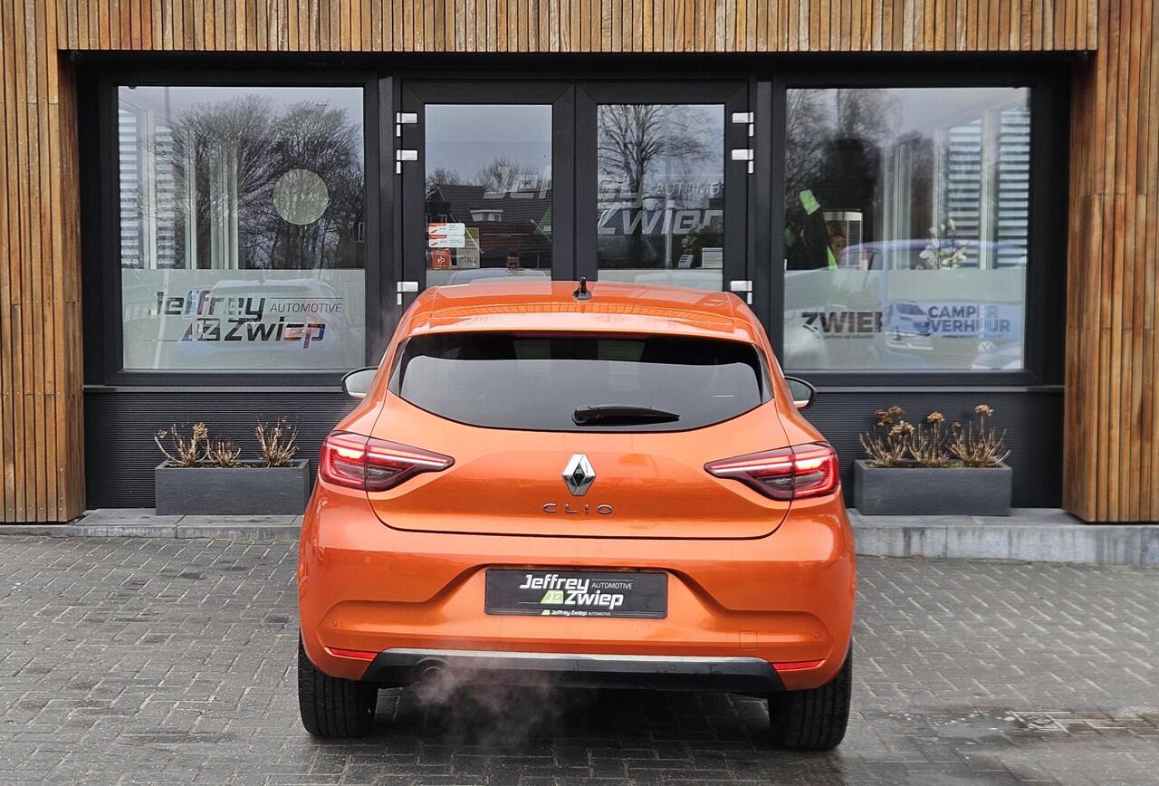 Renault CLIO 1.0 TCe Intens navi. led. cruise. 17 inch. leder/stof.