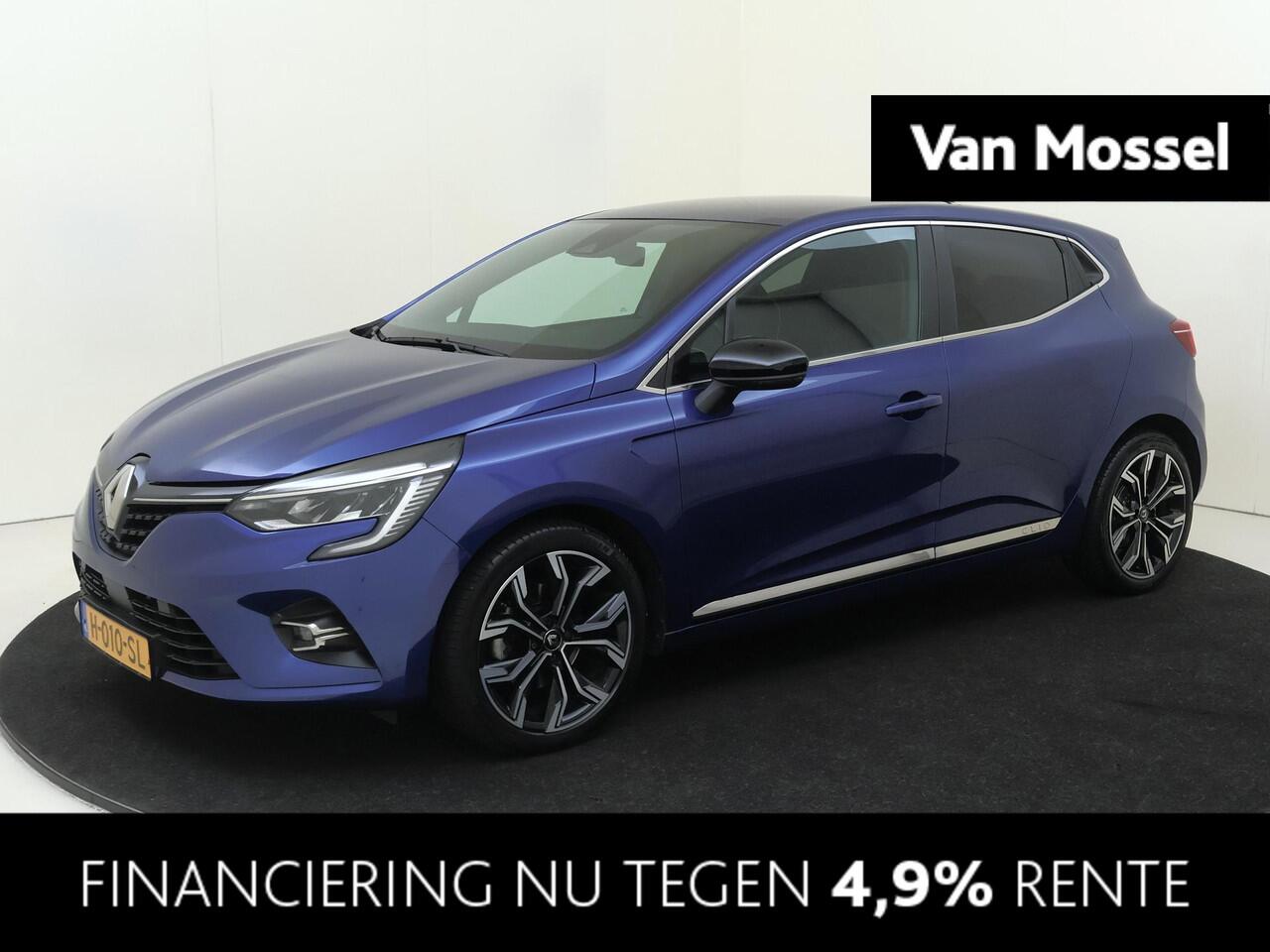 Renault CLIO 1.3 TCe Intens | Apple Carplay/Android Auto | Autonomous Emergency Braking | cruise control | kunstlederen bekleding | LED koplampen | lichtmetalen velgen 17"| rijstrooksensor met correctie | premium kleur