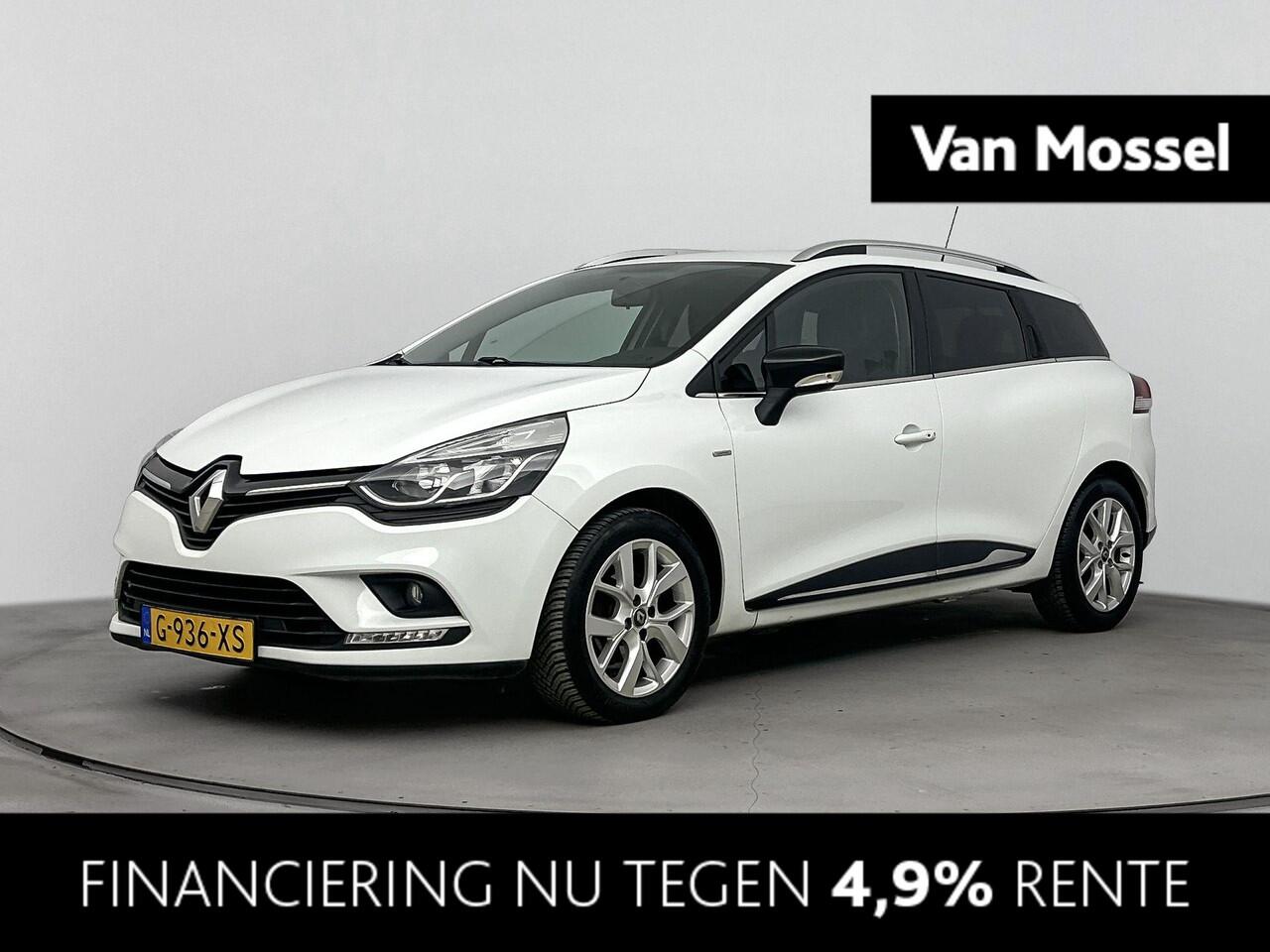 Renault CLIO Estate 0.9 TCe Limited 90PK | Navigatie | Parkeersensoren | Lichtmetalen Velgen | Cruise Control
