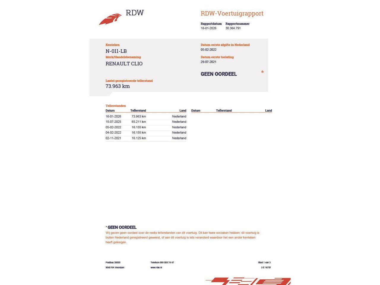 Renault CLIO 1.0 TCe Intens Navi/Camera-360/Trekhaak-afn./73dkm...