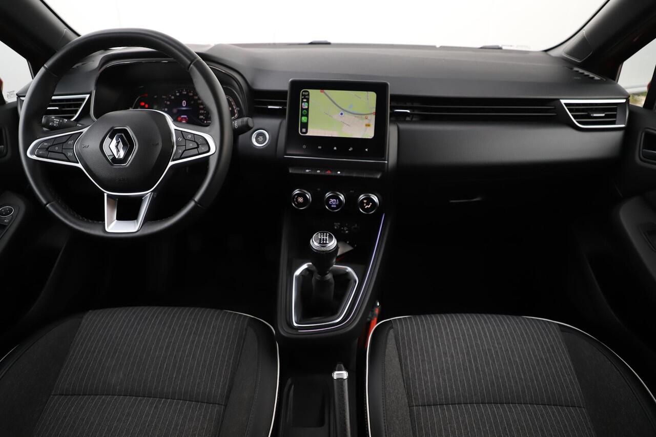 Renault CLIO 1.0 TCe Intens Half Leder 16 inch LMV LED Navigatie Achteruitrijcamera Carplay Android Climate Cruise Control Sfeerverlichting