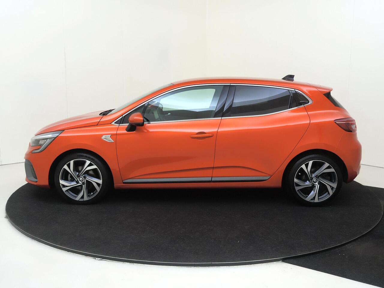 Renault CLIO 1.6 E-Tech Hybrid 145 R.S. Line Apple Carplay/Android | cruise control | electronic climate control | lederen/stof bekleding | lichtmetalen velgen 17"| navigatiesysteem |