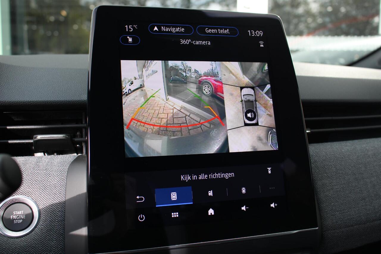 Renault CLIO 1.6 E-Tech Full Hybrid 145 techno Automaat | Navigatiesysteem | 360 Camera | Parkeersensoren | Cruise Control