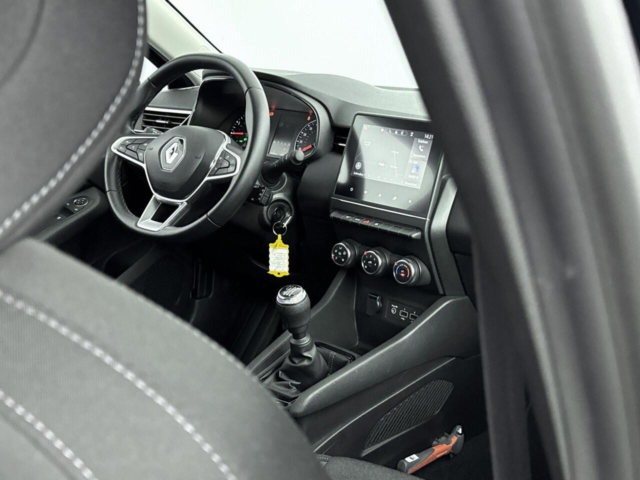 Renault CLIO 1.0 TCe 90Pk Equilibre | Navigatie | Airco | Bleutooth |Cruise Control | Apple Carplay/Android Auto | Dab Radio | Bestuurdersstoel in Hoogte Verstelbaar | Centrale Deurvergrendeling met Afstandsbediening |