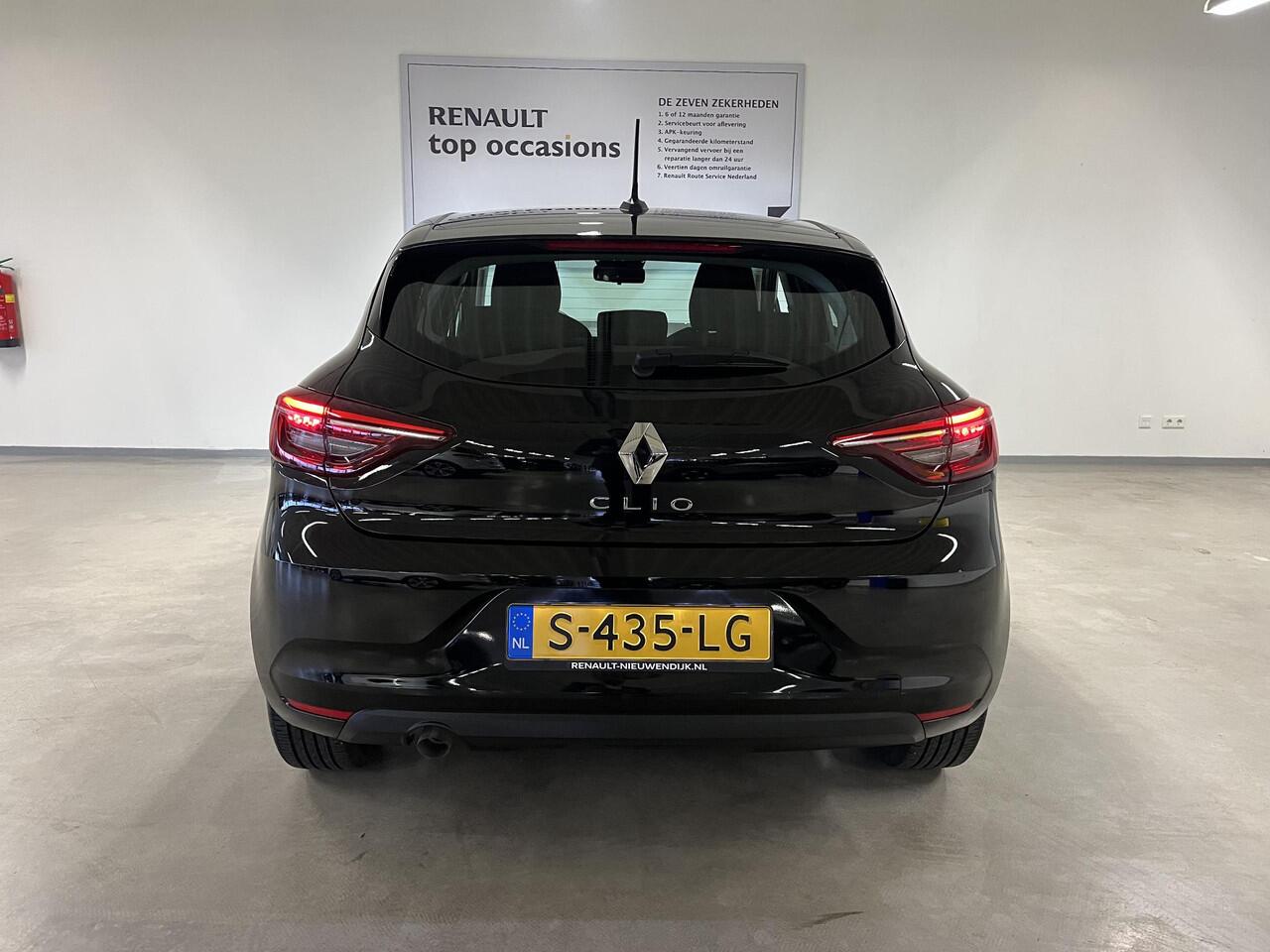 Renault CLIO 1.0 TCe 90 Equilibre APPLE CARPLAY ANDROID AUTO / AIRCO / CRUISE CONTROLE / LICHT METALEN VELGEN.