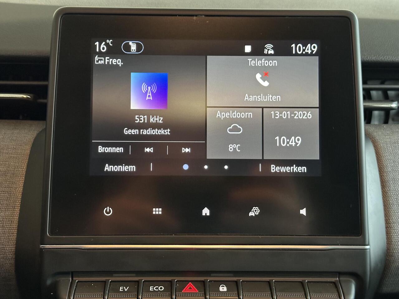 Renault CLIO 1.6 E-Tech Full Hybrid 145 evolution NAVIGATIE | APPLE CARPLAY/ANDROID AUTO | PARKEERSENSOREN