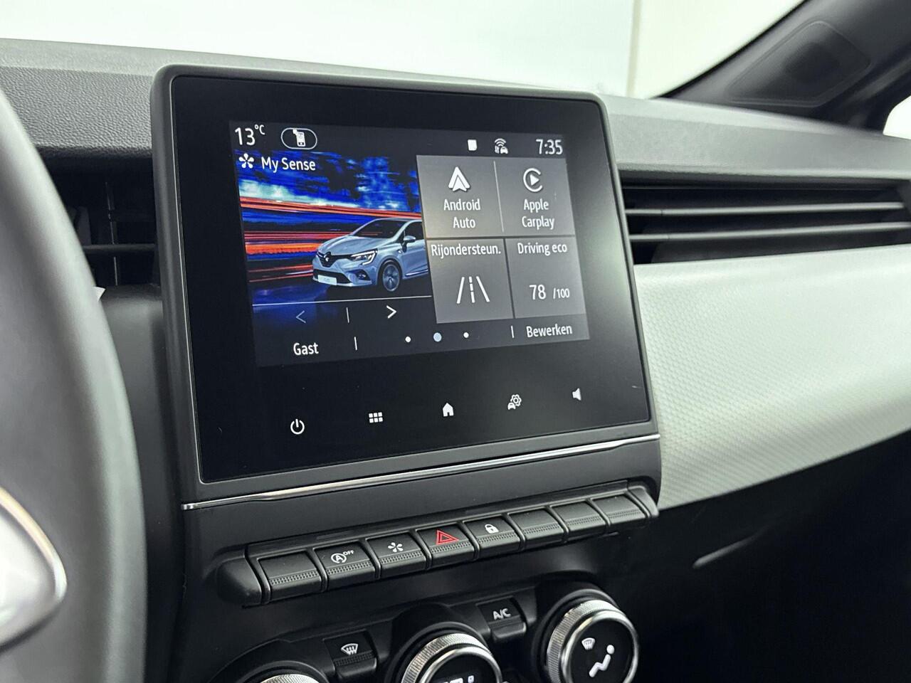 Renault CLIO 1.0 TCe Techno 90PK | Navigatie | Achteruitrijcamera | Dodehoekdetectie | Half-Lederen Bekleding | Apple CarPlay & Android Auto