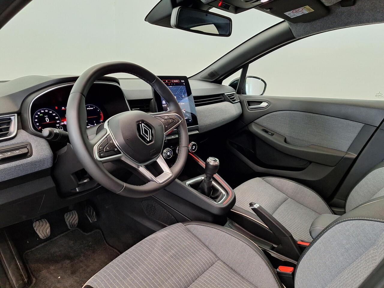 Renault CLIO 1.0 TCe 90 Techno | Navigatie 9,3" | Climate Control | Cruise Control | Draadloze telefoonlader | Lichtmetalen velgen 17" | Parkeersensoren achter en achteruitrijcamera