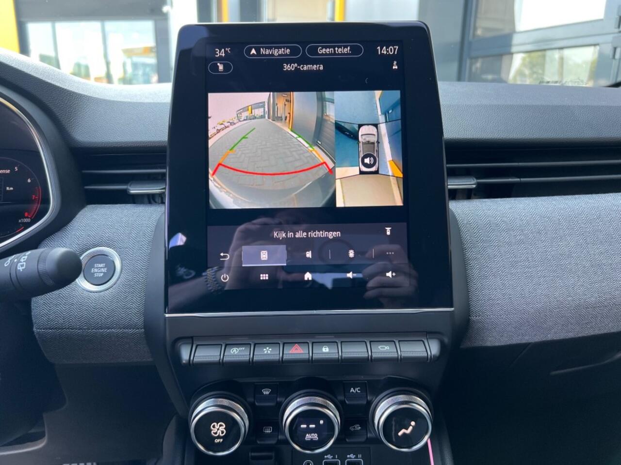 Renault CLIO 1.0 TCe 90 Techno Camera 360 Adaptive Cruise Groot Scherm