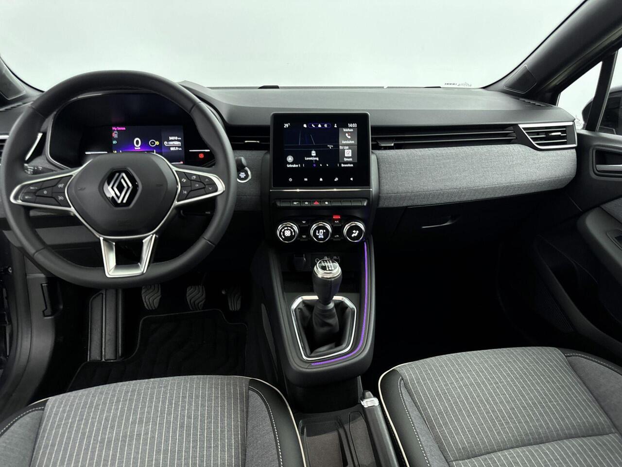 Renault CLIO 1.0 TCe 90Pk Techno | Navigatie | Cruise & Climate Control | Apple/Android Carplay | Apple Carplay | Parkeersensoren | Achteruitrijcamera |