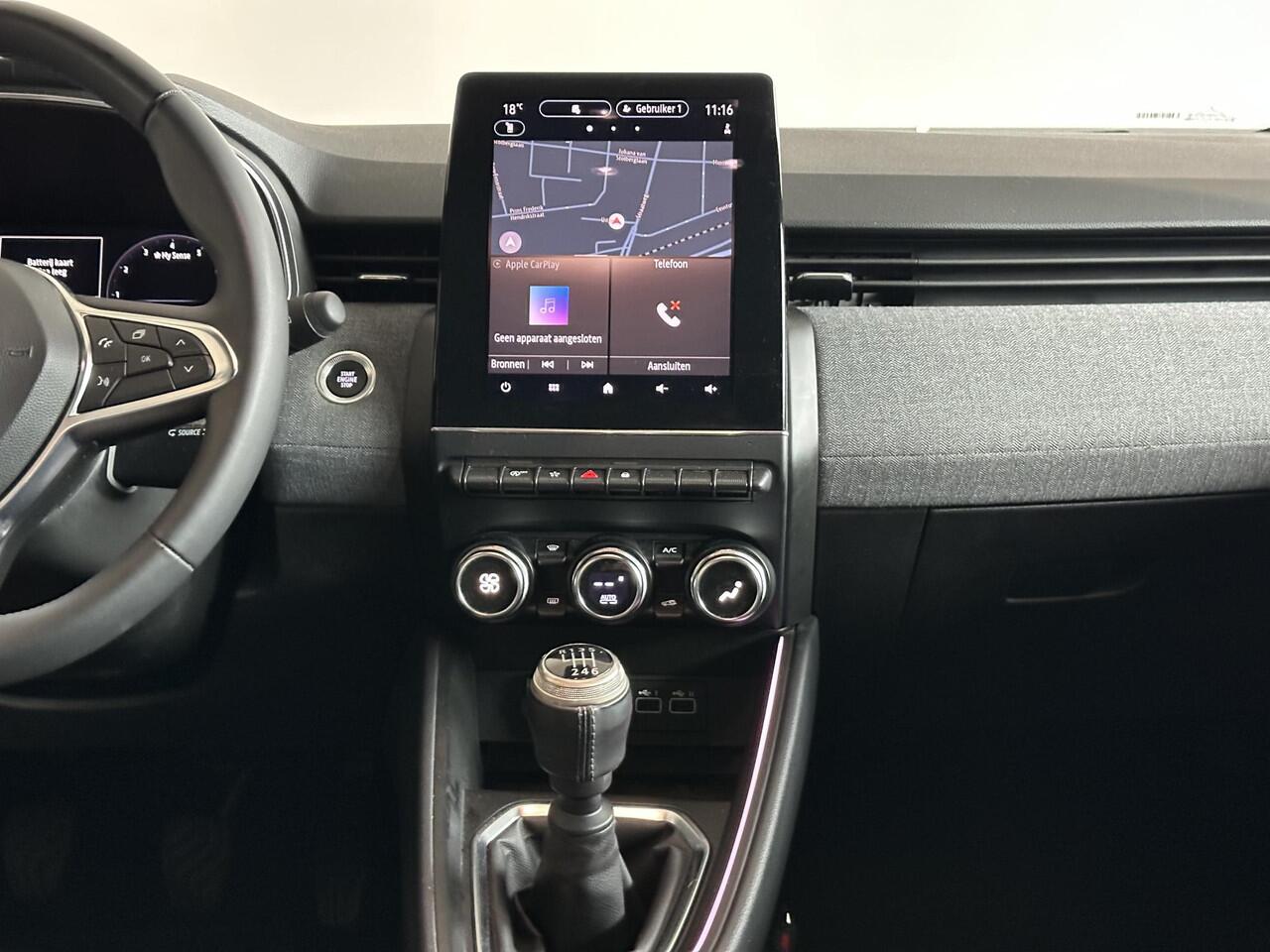 Renault CLIO 1.0 TCe 90 GPF techno NAVIGATIE | ACHTERUITRIJCAMERA | 17" LICHTMETALEN VELGEN