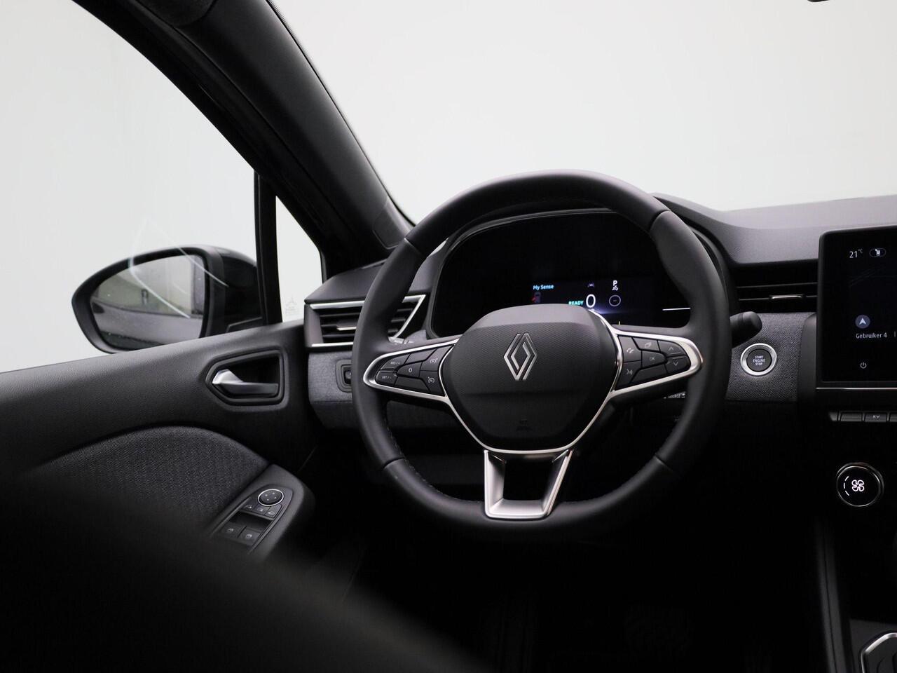 Renault CLIO E-Tech Full Hybrid 145 techno | Automaat | Easy Link Navigatie met Apple CarPlay & Android Auto | Climate Control | Parkeersensoren achter met camera | Lichtmetalen velgen | Metaalkleur |