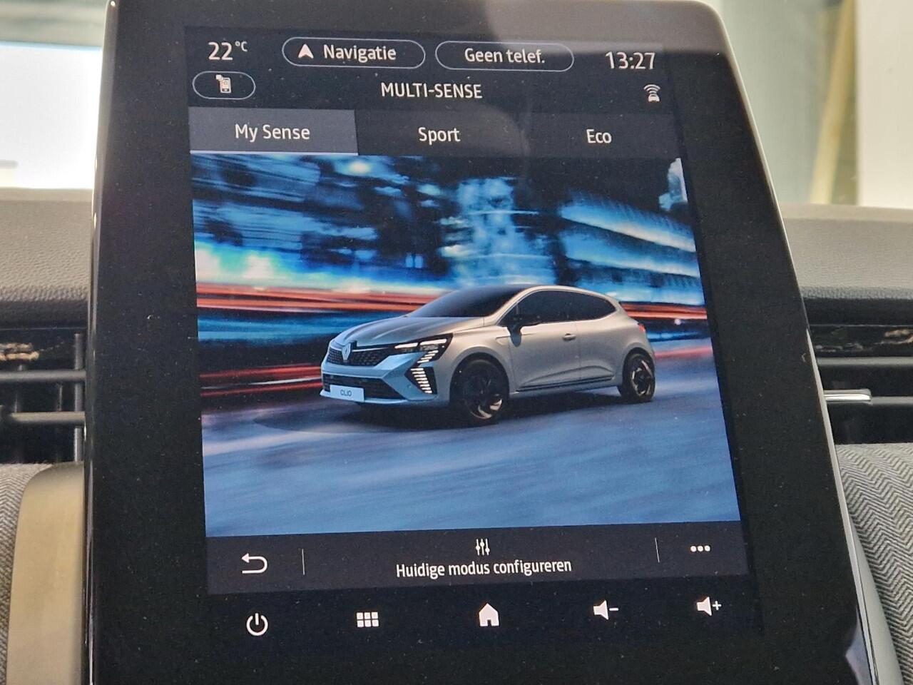 Renault CLIO 1.0 TCe 90 GPF techno | NAVIGATIE 9,3" GROOT SCHERM| ACHTERUITRIJCAMERA | CRUISE CONTROL | CLIMATE CONTROL |