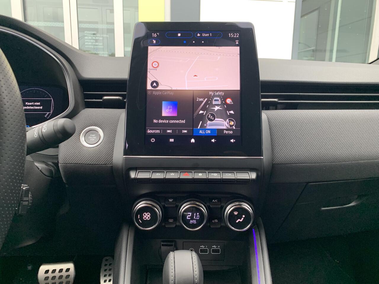 Renault CLIO 1.6 E-Tech Full Hybrid 145 esprit Alpine | 360° rondomzicht camera | Bose audiosysteem