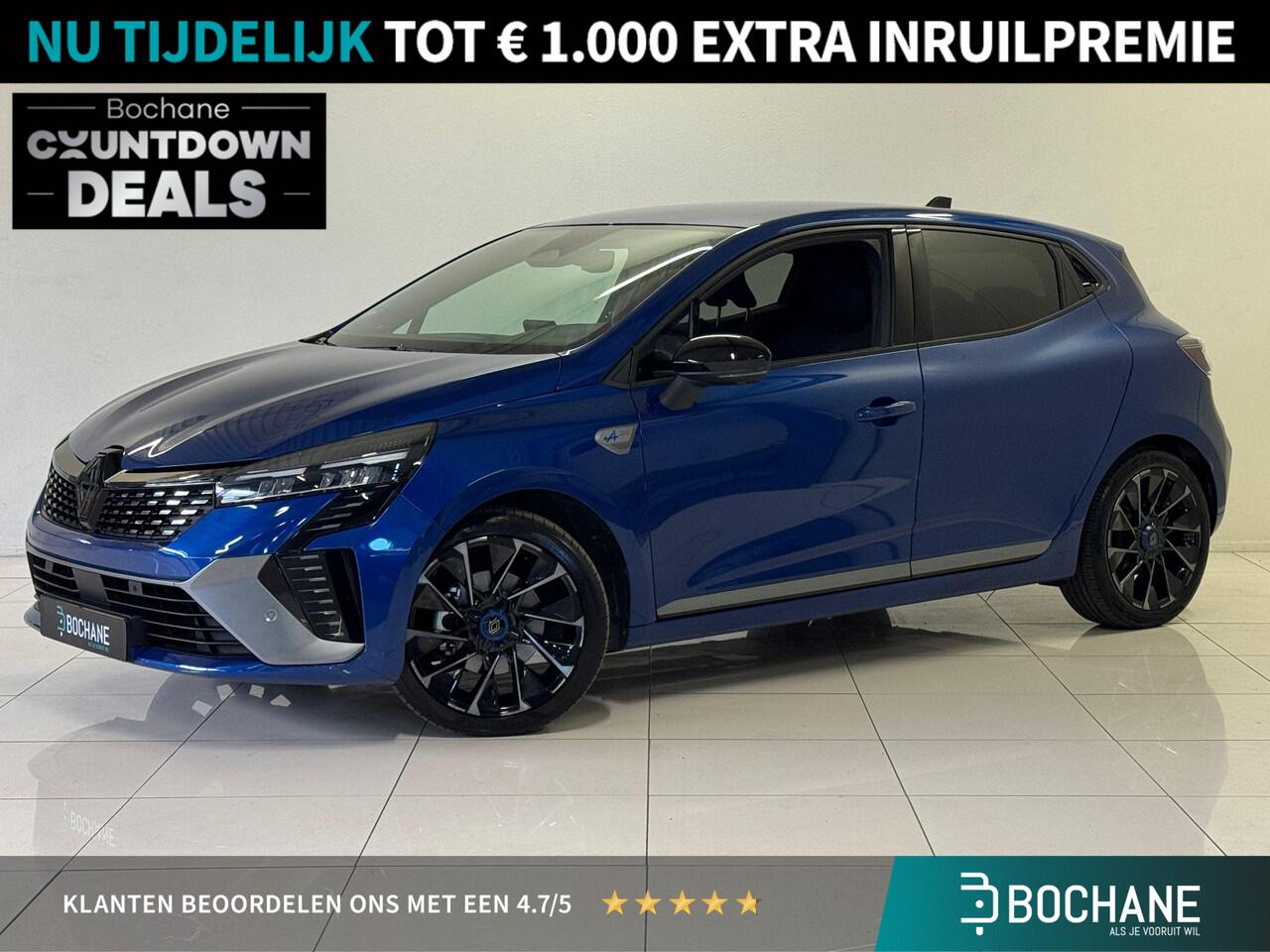 Renault CLIO 1.6 E-Tech Full Hybrid 145 Esprit Alpine | 360º Camera | BOSE Audio | Navigatie |