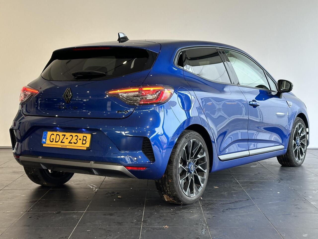 Renault CLIO 1.6 E-Tech Full Hybrid 145 esprit Alpine AUTOMAAT | RONDOMZICHTCAMERA | BOSE AUDIOSYSTEEM | ADAPTIVE CRUISECONTROL | APPLE CARPLAY/ANDROID AUTO
