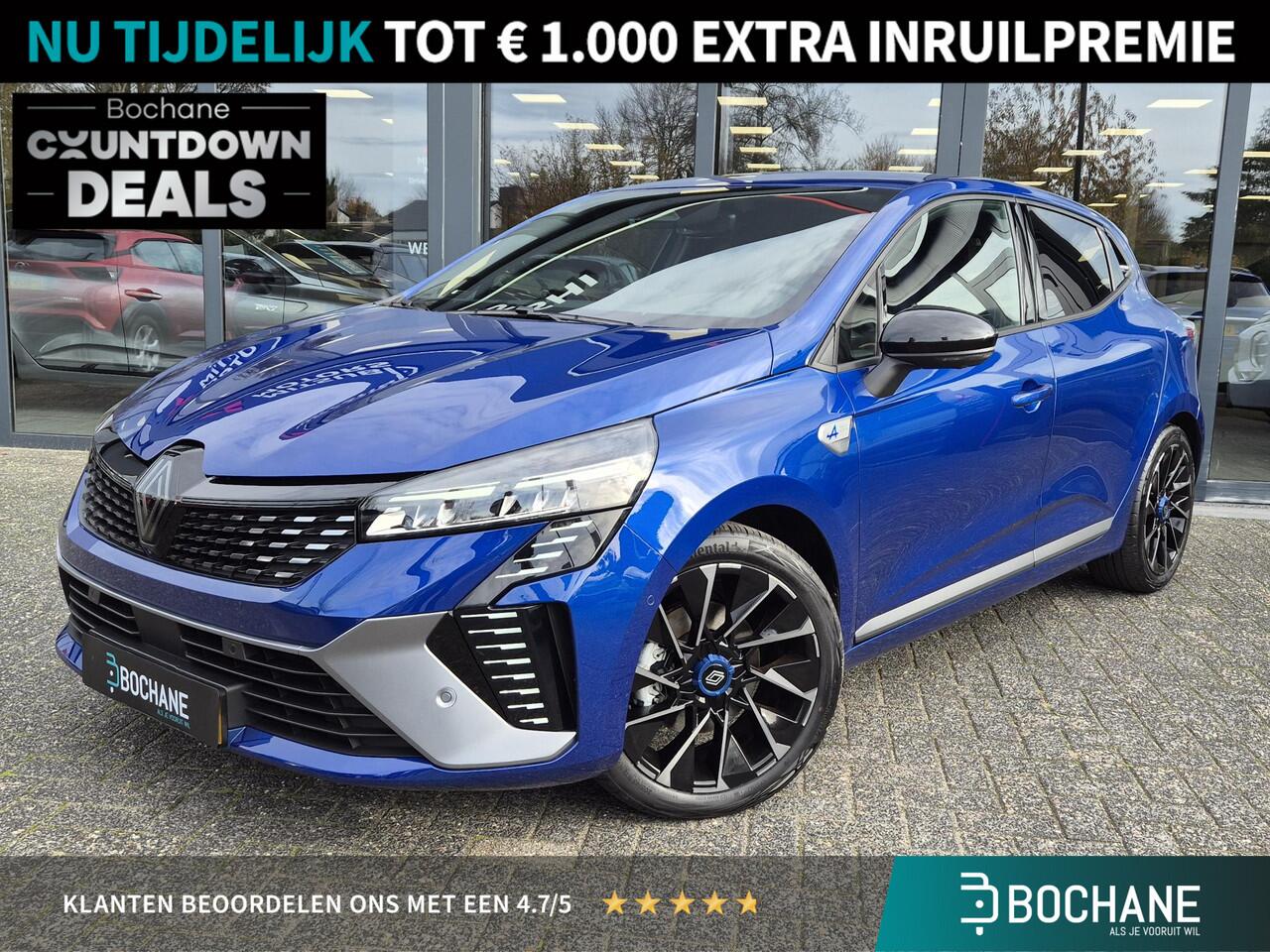 Renault CLIO 1.6 E-Tech Full Hybrid 145 esprit Alpine | BOSE Audio | Naviagatie | Apple Carplay / Android Auto |