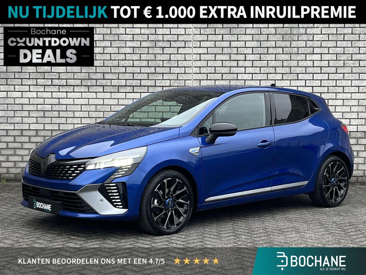 Renault CLIO 1.6 E-Tech Full Hybrid 145 Esprit Alpine | Stoel + Stuurverwarming | 360° Camera | BOSE-Audiosysteem | Apple CarPlay / Android Auto |