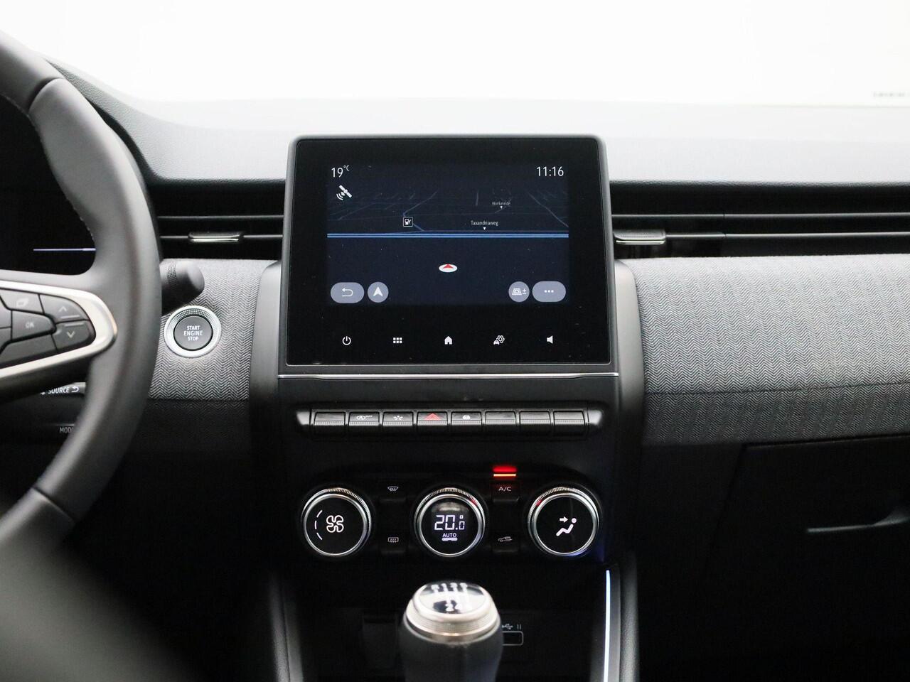 Renault CLIO TCe 90 Techno | Easy Link Navigatie met Apple CarPlay & Android Auto | Achteruitrijcamera + Sensoren | Climate Control | Lichtmetalen velgen 16"