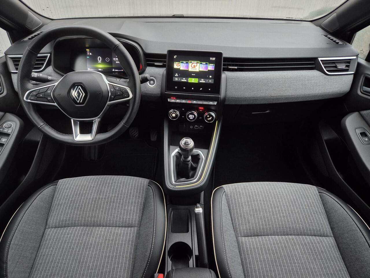 Renault CLIO 1.0 TCe 90 Techno Handgeschakeld / Pack winter / Navigatie via Apple Carplay of Android Auto / Achteruitrijcamera / Cruise control / Keyless Entry/Start / Parkeersensoren achter / Stuur en Stoel verwarming /
