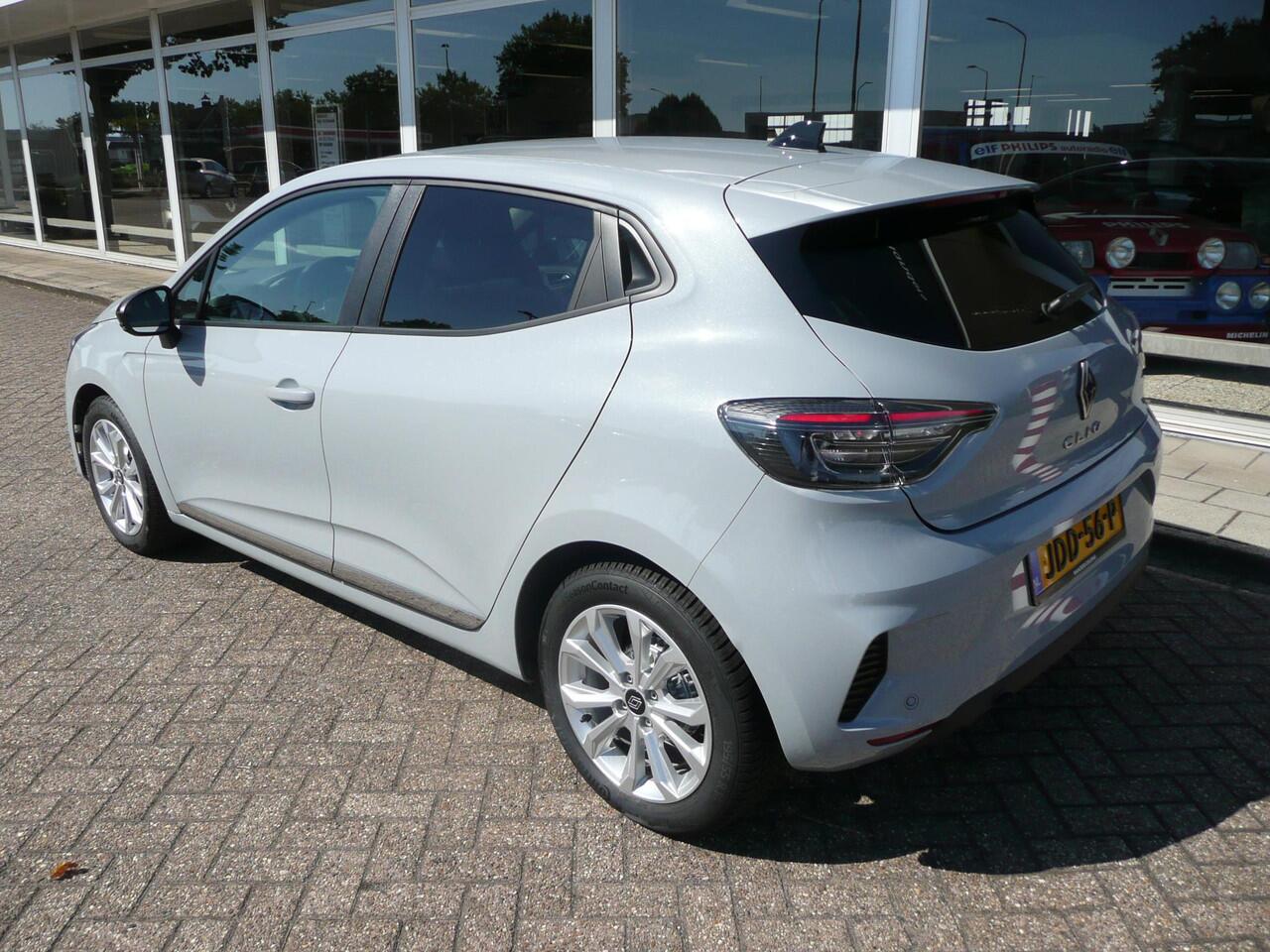 Renault CLIO TCe 90 GPF evolution PACK WINTER/ PACK LOOK (16"LM VELGEN & PRIVACY GLAS)/ RESERVE WIEL/ 4 SEIZOENSBANDEN/ ETC.... DEALER ONDERHOUDEN! 1e EIGENAAR! GRIS RAFALE METALLIC!