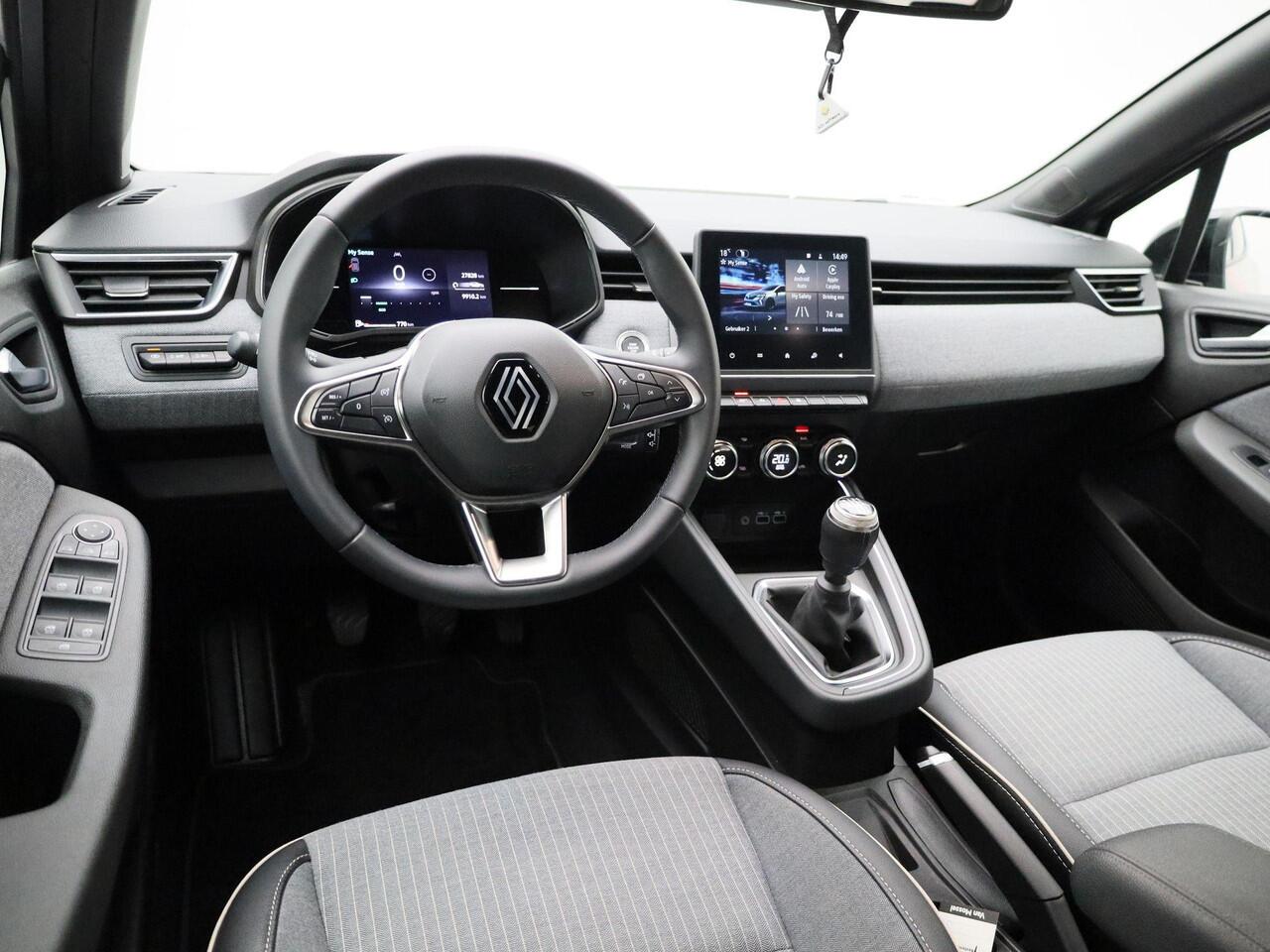 Renault CLIO 1.0 TCe GPF Techno 90PK | Navigatie | Half-Leder | Achteruitrijcamera | Climate Control | Keyless | Apple CarPlay & Android Auto
