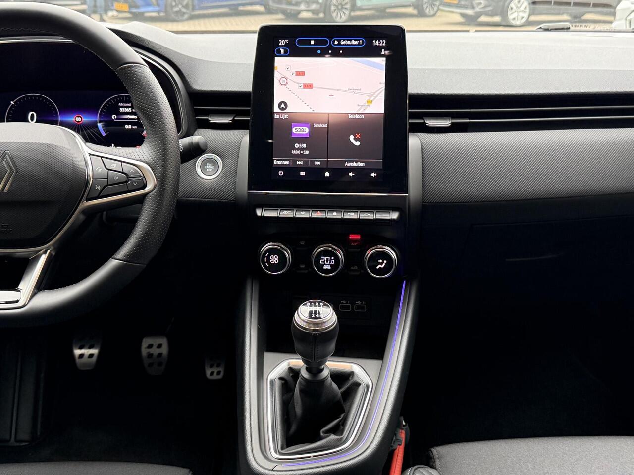 Renault CLIO 1.0 TCe 90 GPF esprit Alpine | NAP | Bose Audio | 360 graden camera | Cruise adaptief | DAB | Climate Control |