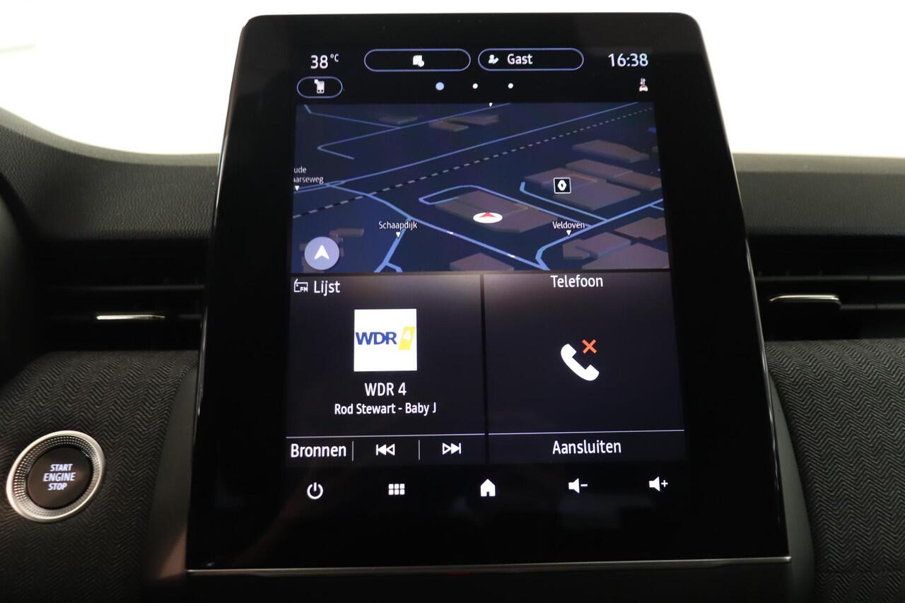 Renault CLIO 1.0 TCe 90 GPF techno | Camera | Climate control | Navigatie | LED | 17" Lichtmetaal | Apple CarPlay / Android Auto |