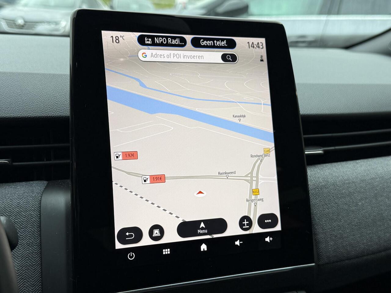 Renault CLIO 1.0 TCe 90 GPF techno | NAP | 360 Graden Camera | Navi groot | DAB | Climate Control | Key-less |