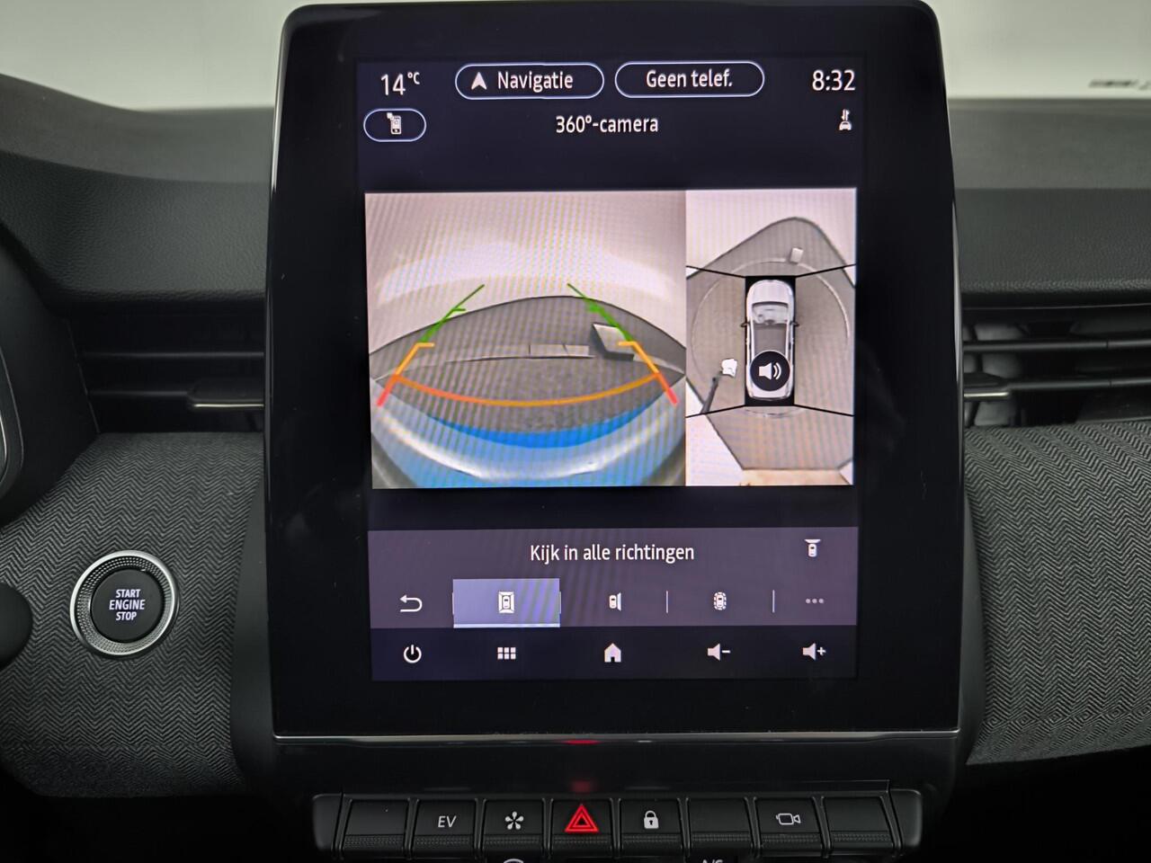 Renault CLIO 1.6 E-Tech Full Hybrid 145 Techno | Navigatie 9,3" | 360° camera | All season banden | Climate Control | Cruise Control | Apple Carplay/Android Auto
