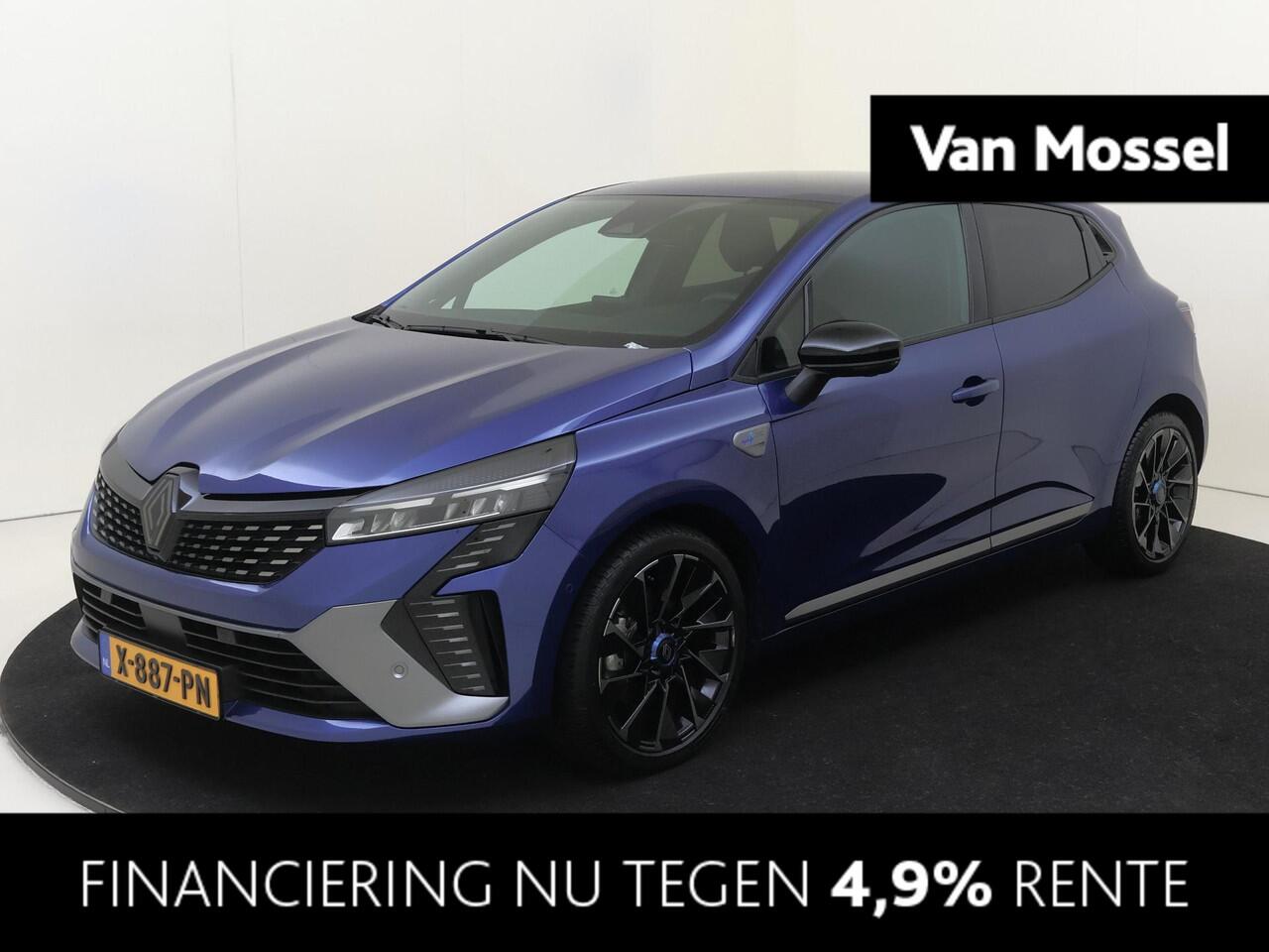 Renault CLIO 1.6 E-Tech Full Hybrid 145 esprit Alpine | Pack City Premium | Pack Premium Sound BOSE | Apple Carplay/Android | cruise control adaptief met Stop&Go en stuurhulp | dodehoek detectie | electronic climate control | lederen interieurdelen | lederen/stof bekl