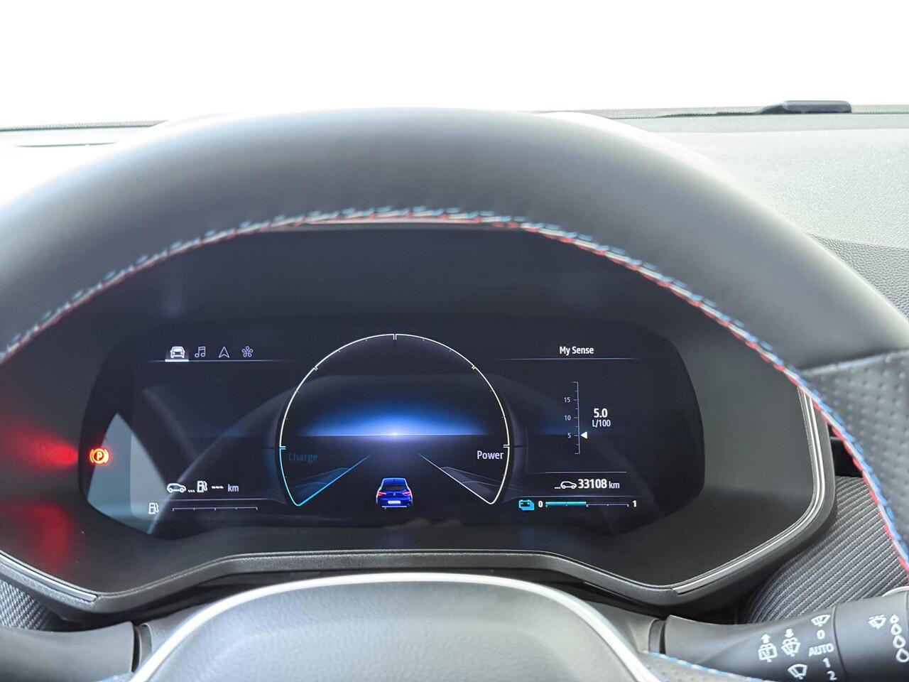 Renault CLIO 1.6 E-Tech Full Hybrid 145 esprit Alpine | Pack City Premium | Pack Premium Sound BOSE | Apple Carplay/Android | cruise control adaptief met Stop&Go en stuurhulp | dodehoek detectie | electronic climate control | lederen interieurdelen | lederen/stof bekl