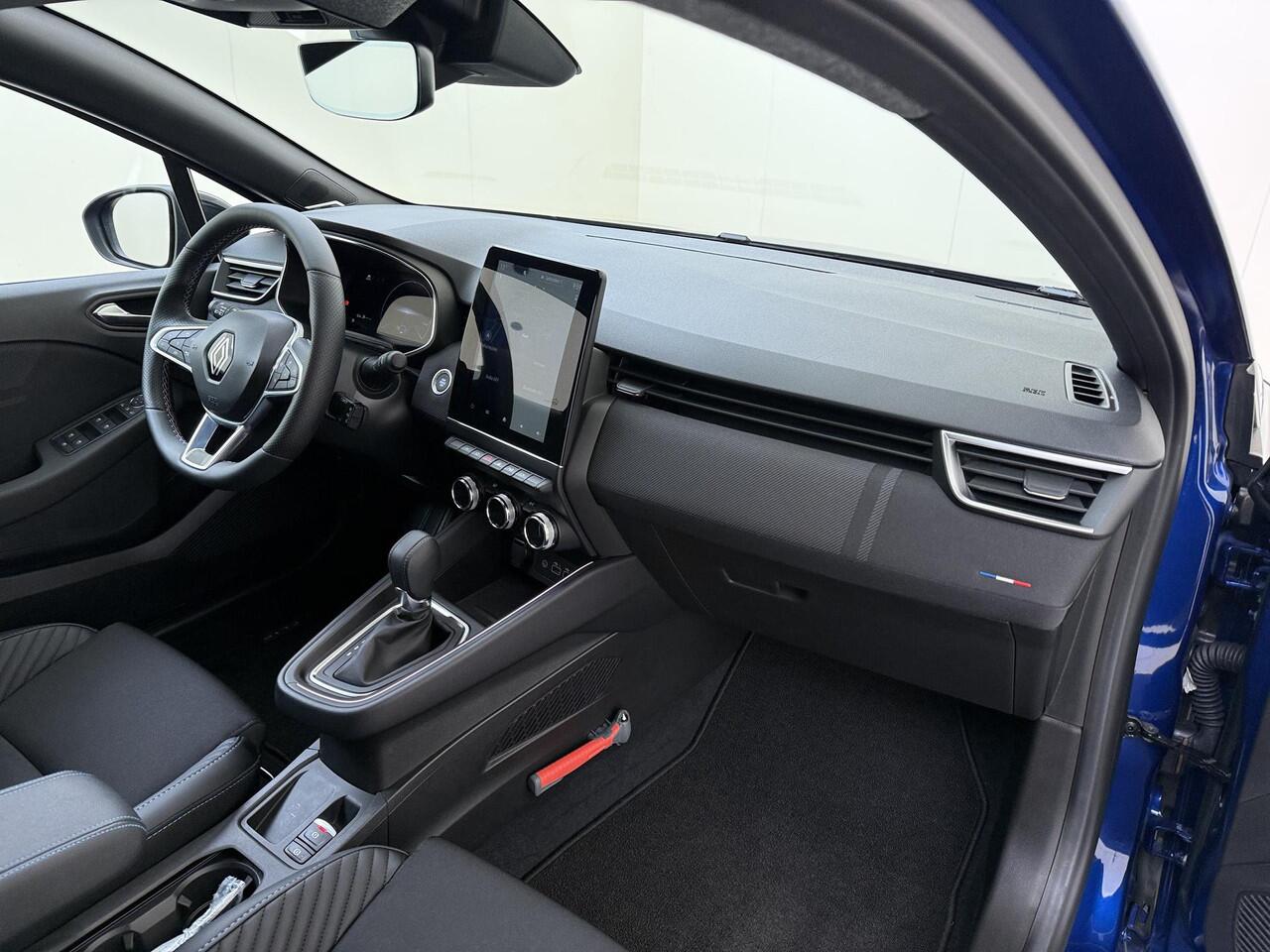Renault CLIO 1.6 E-Tech Full Hybrid 145 esprit Alpine | Pack City Premium | Pack Premium Sound BOSE | Apple Carplay/Android | cruise control adaptief met Stop&Go en stuurhulp | dodehoek detectie | electronic climate control | lederen interieurdelen | lederen/stof bekl