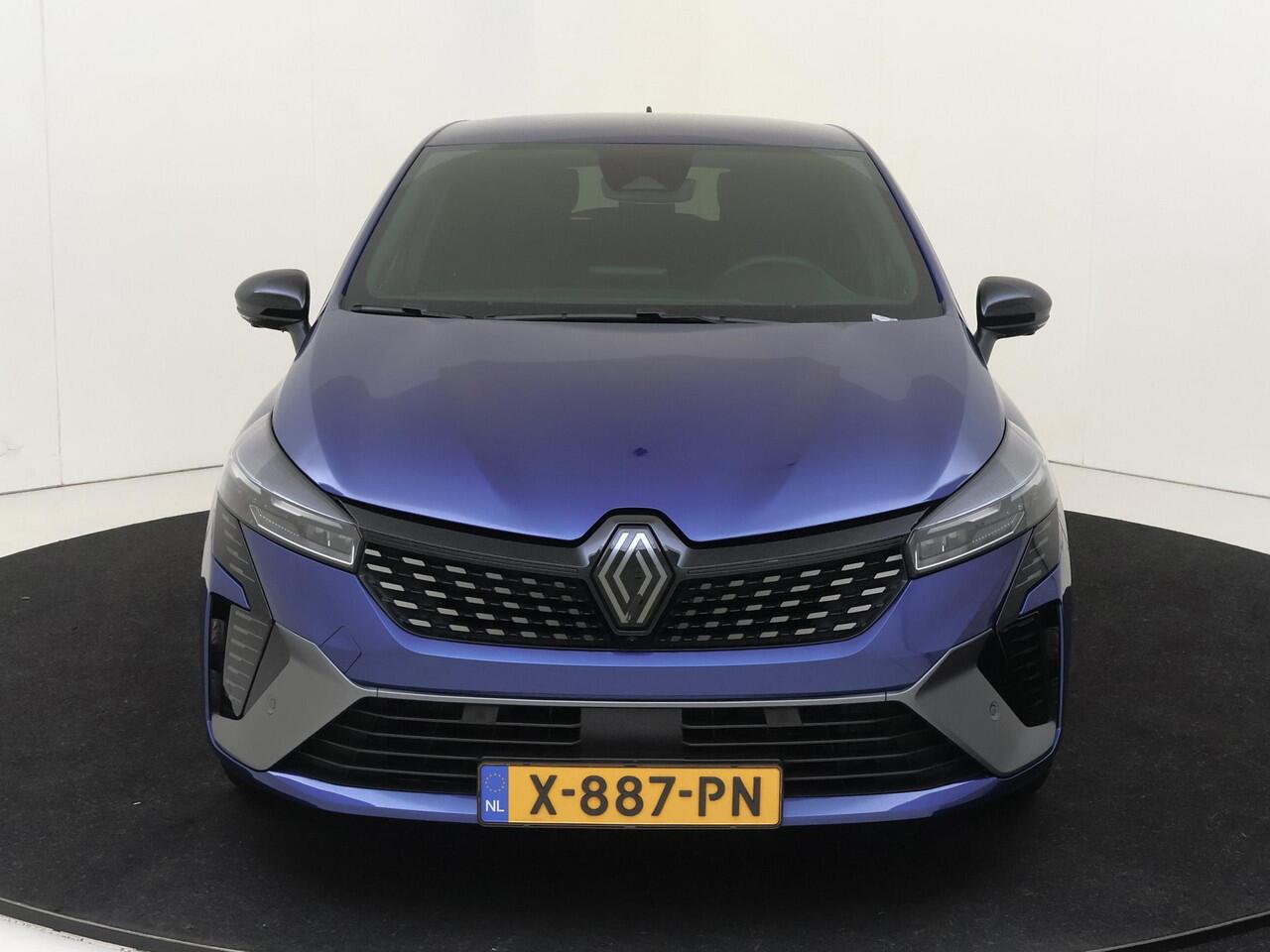 Renault CLIO 1.6 E-Tech Full Hybrid 145 esprit Alpine | Pack City Premium | Pack Premium Sound BOSE | Apple Carplay/Android | cruise control adaptief met Stop&Go en stuurhulp | dodehoek detectie | electronic climate control | lederen interieurdelen | lederen/stof bekl