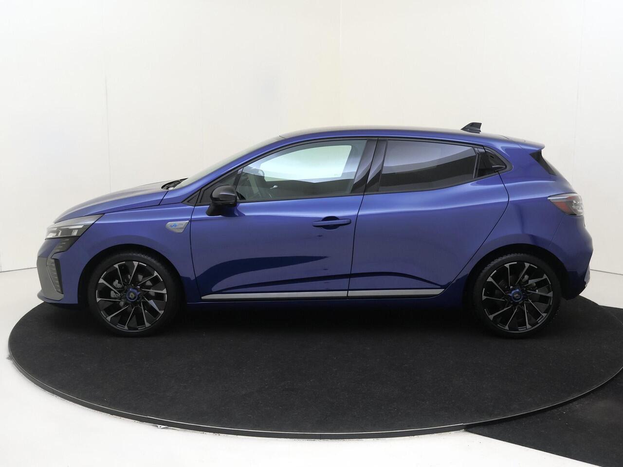 Renault CLIO 1.6 E-Tech Full Hybrid 145 esprit Alpine | Pack City Premium | Pack Premium Sound BOSE | Apple Carplay/Android | cruise control adaptief met Stop&Go en stuurhulp | dodehoek detectie | electronic climate control | lederen interieurdelen | lederen/stof bekl