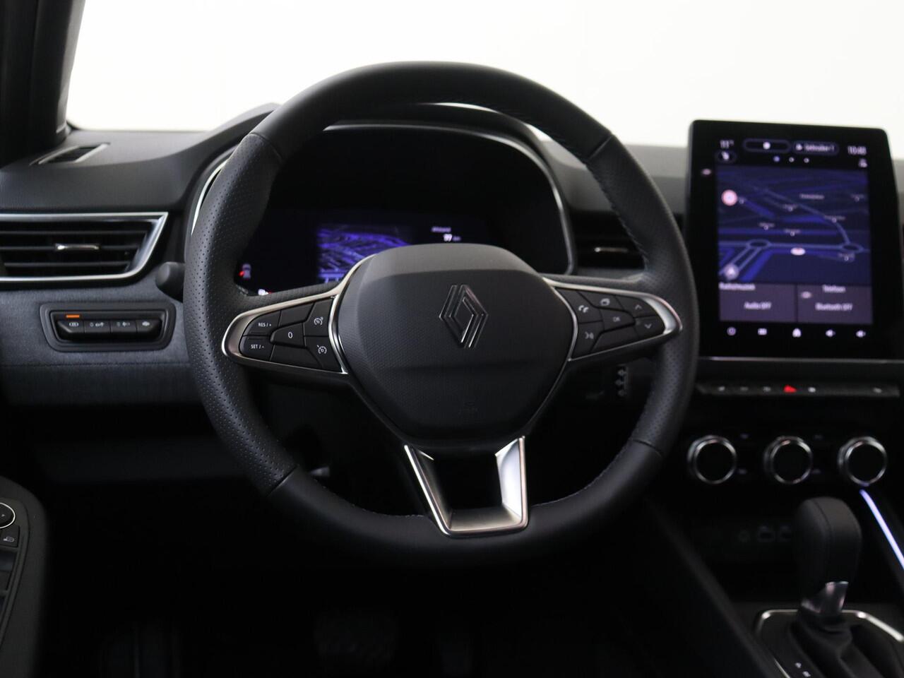 Renault CLIO 1.6 E-Tech Full Hybrid 145 techno | Half Leder | Lederen stuurwiel | 10,4 Inch Multimedia Scherm | Hybride |