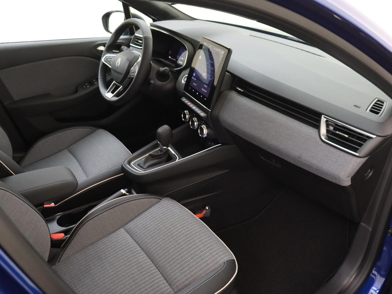 Renault CLIO 1.6 E-Tech Full Hybrid 145 techno | Half Leder | Lederen stuurwiel | 10,4 Inch Multimedia Scherm | Hybride |