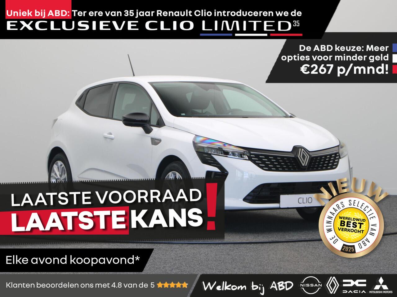 Renault CLIO Limited 35 TCe 90pk | Uniek bij ABD | 35-jarige jubileumeditie | Limited 35 design elementen |