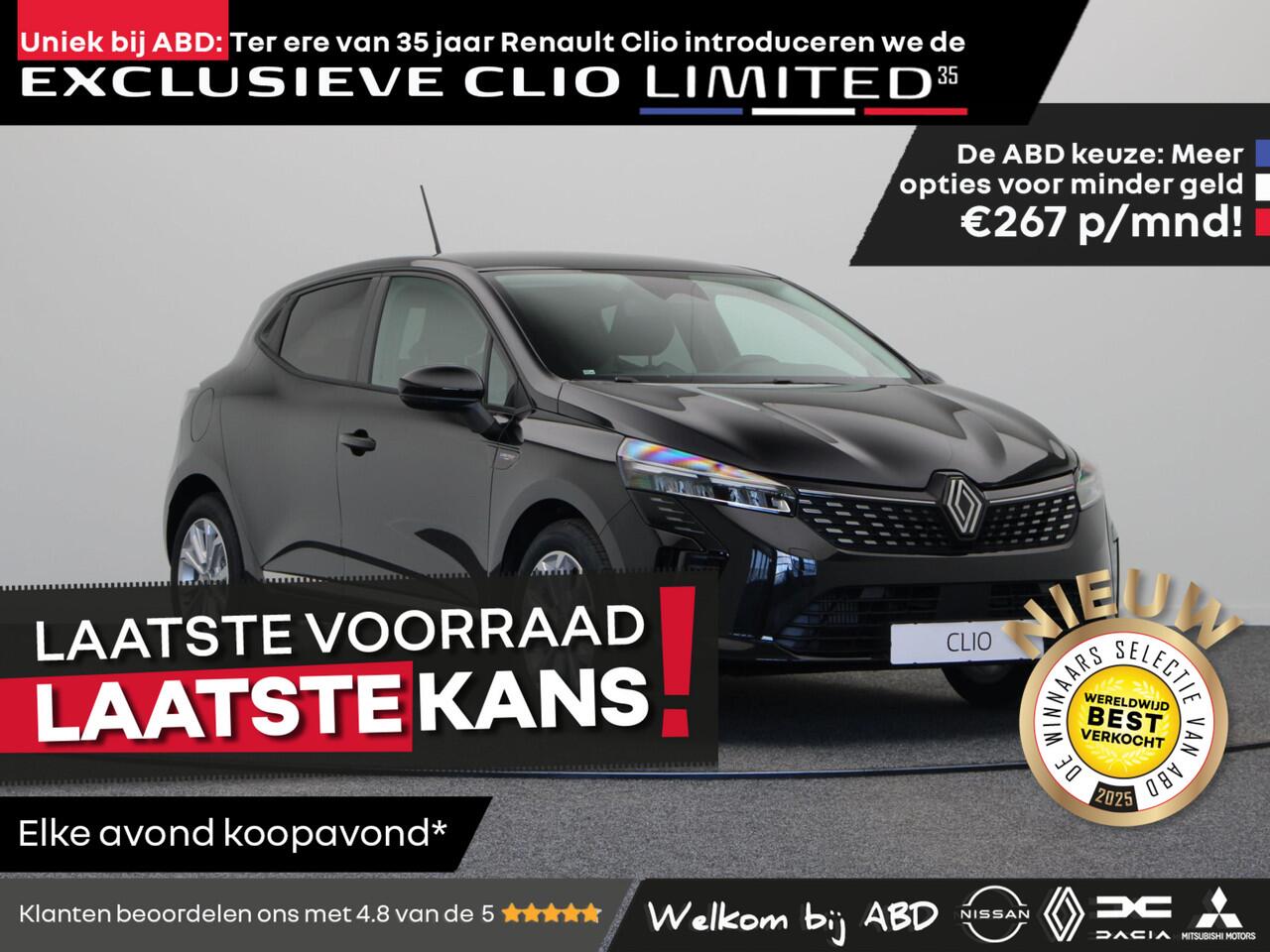 Renault CLIO Limited 35 TCe 90pk | Uniek bij ABD | 35-jarige jubileumeditie | Limited 35 design elementen |