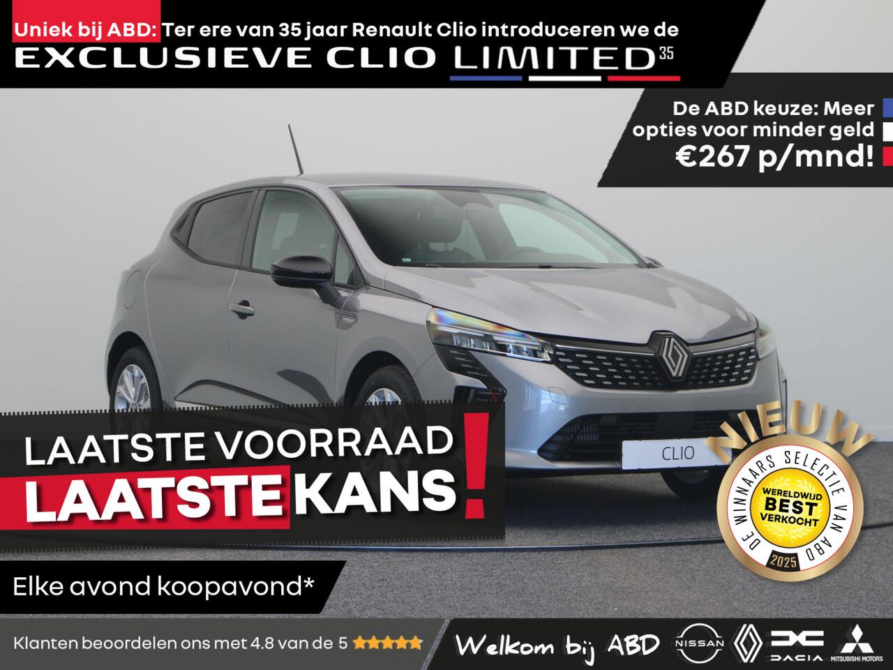 Renault CLIO Limited 35 TCe 90pk | Uniek bij ABD | 35-jarige jubileumeditie | Limited 35 design elementen |
