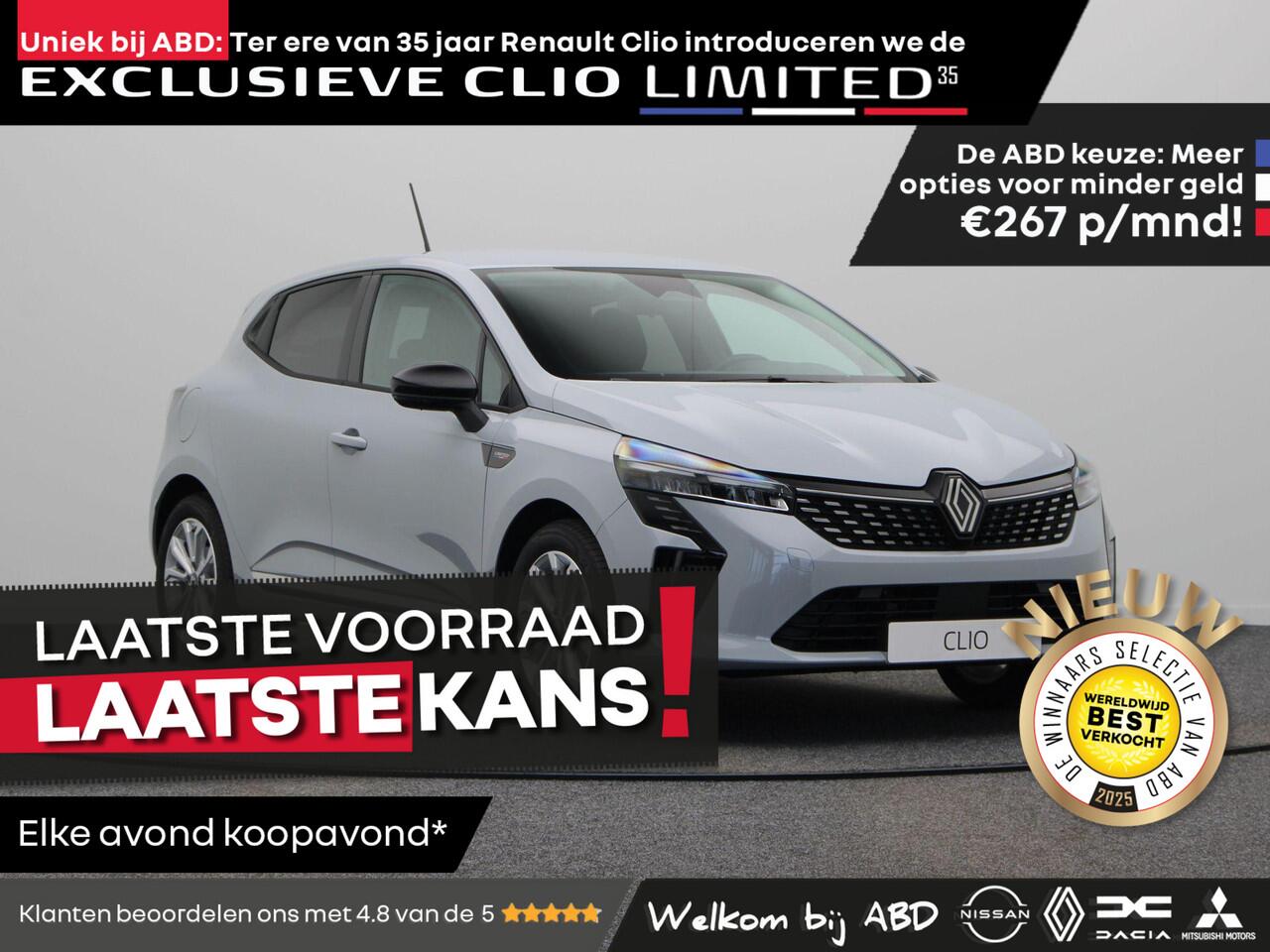 Renault CLIO Limited 35 TCe 90pk | Uniek bij ABD | 35-jarige jubileumeditie | Limited 35 design elementen |