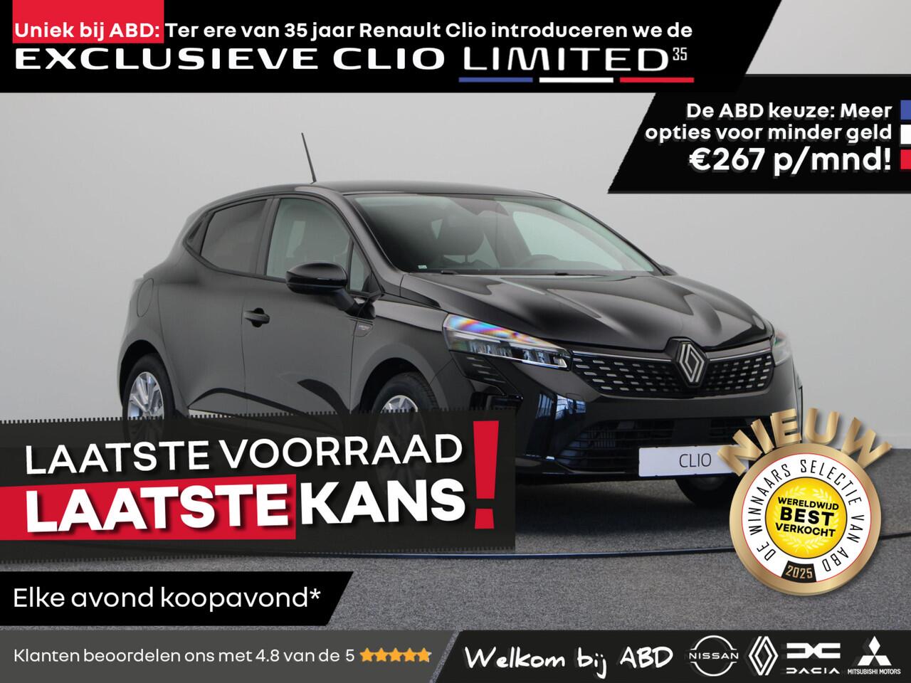 Renault CLIO Limited 35 TCe 90pk | Uniek bij ABD | 35-jarige jubileumeditie | Limited 35 design elementen |