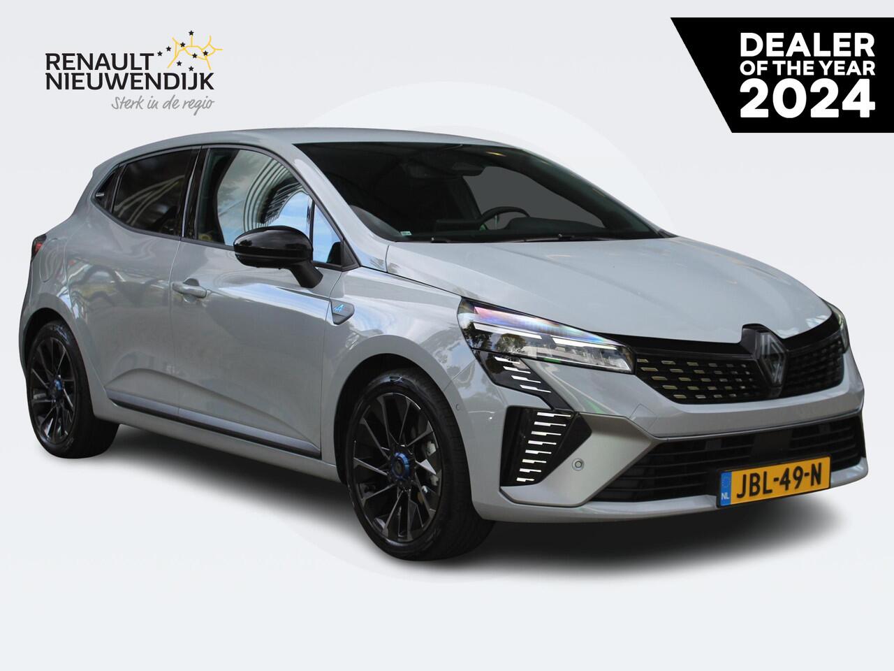 Renault CLIO 1.6 E-Tech Full Hybrid 145 esprit Alpine AUTOMAAT / DEMO / PACK CITY PREMIUM / 9,3'' NAVI / 10.25'' DASHBOARD / ADAPT. CRUISE / CAMERA / PDC / CLIMATE / APPLE CARPLAY / ANDROID AUTO / PRIVACY GLASS / DAB+ / 17'' LMV