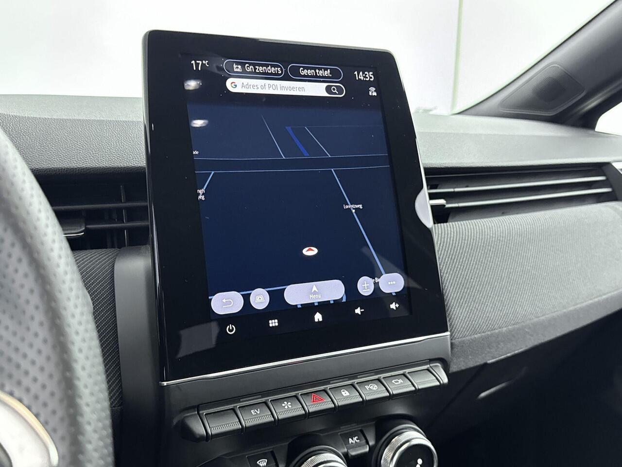 Renault CLIO 1.6 E-Tech Full Hybrid 145Pk esprit Alpine | Navigatie | Draadloze Apple & Android Carplay | Parkeersensoren & 360 Graden Camera | Adaptieve Cruise Control | Keyless Entry | DAB |